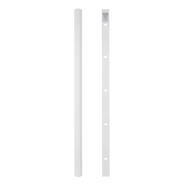 Maclean Aluminum Cable Cover Strip, 33x18x750 mm, White, MCTV-897 W