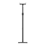 Set of Maclean floor stands for speakers, universal, vertical and horizontal adjustment +10°–10°, max. 5 kg, MC-916