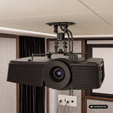 Maclean Ceiling Mount/Hanger for Projectors, 54–320 mm, up to 13.5 kg, 360-degree rotation, MC-200 B