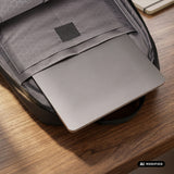 NanoRS Laptop Backpack, 15.6", Black, 41x29x14, Waterproof RS202 B