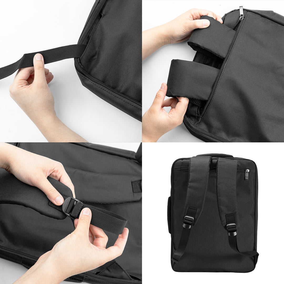 NanoRS Laptop Backpack, 15.6", black, 43x30x10, waterproof RS203 B