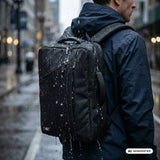NanoRS Laptop Backpack, 15.6", black, 43x30x10, waterproof RS203 B