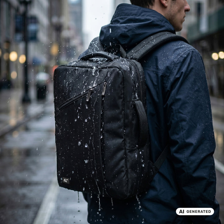 NanoRS Laptop Backpack, 15.6", black, 43x30x10, waterproof RS203 B
