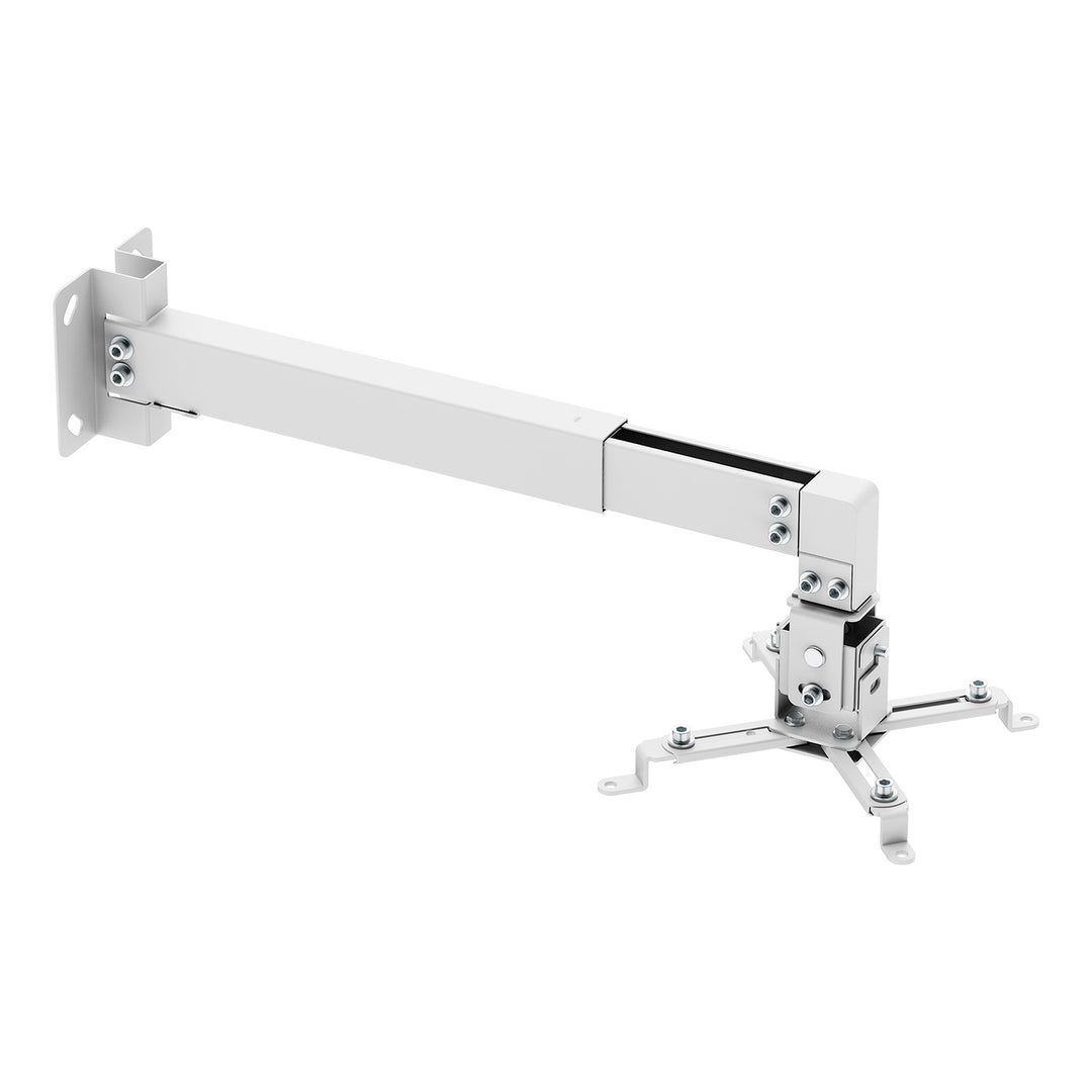 Maclean Wall-Mounted Projector Bracket/Hanger, White, up to 20 kg, MC-205 W