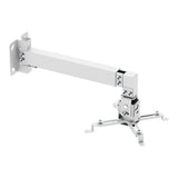 Maclean Wall-Mounted Projector Bracket/Hanger, White, up to 20 kg, MC-205 W