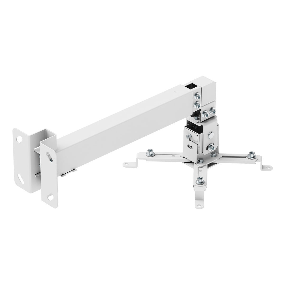 Maclean Wall-Mounted Projector Bracket/Hanger, White, up to 20 kg, MC-205 W