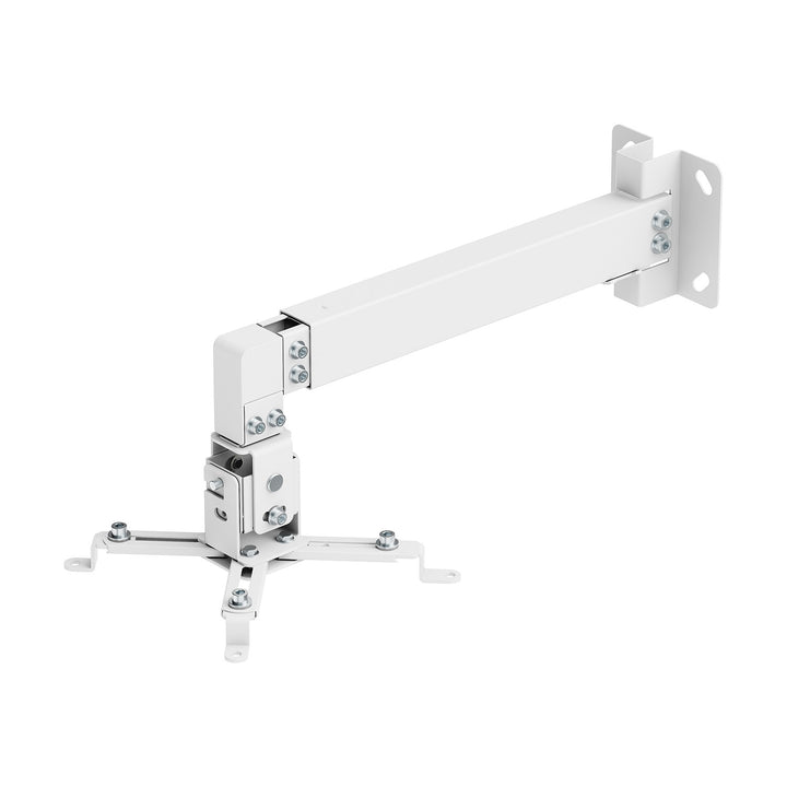Maclean Wall-Mounted Projector Bracket/Hanger, White, up to 20 kg, MC-205 W