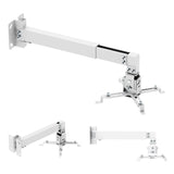 Maclean Wall-Mounted Projector Bracket/Hanger, White, up to 20 kg, MC-205 W