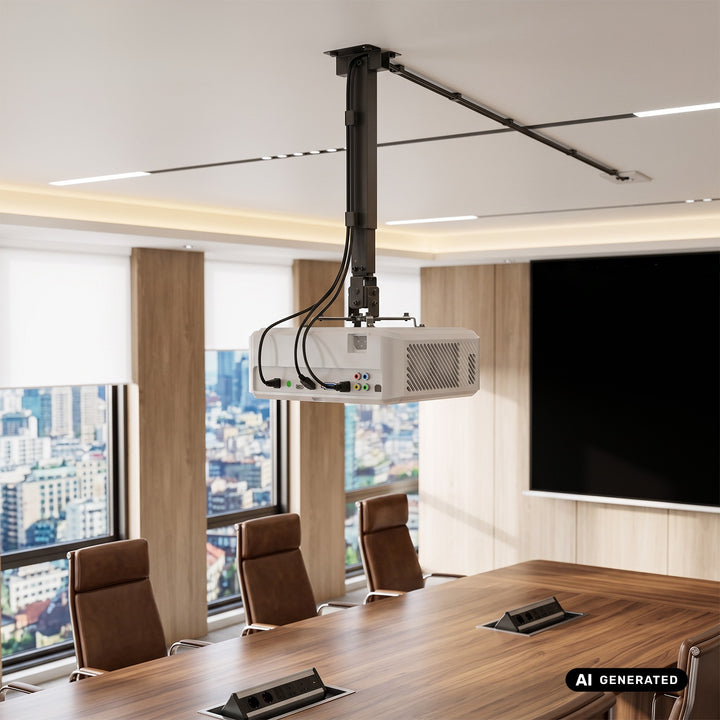 Maclean Universal Projector Mount/Hanger, Black, up to 20 kg, MC-206 B