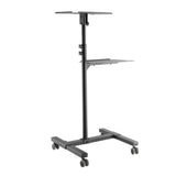 Maclean Adjustable Steel Mobile Projector/Laptop Stand, max. 10 kg, MC-207