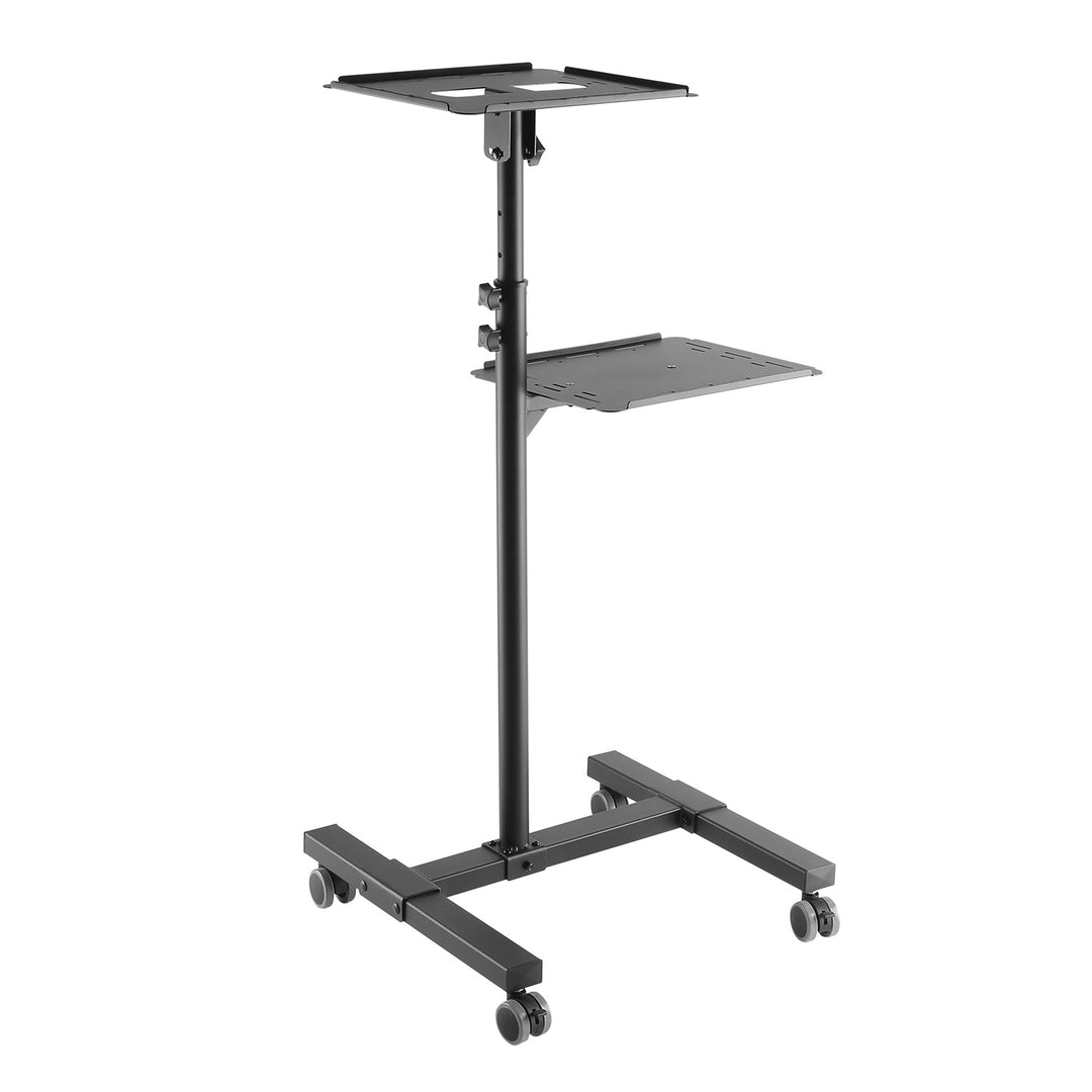 Maclean Adjustable Steel Mobile Projector/Laptop Stand, max. 10 kg, MC-207