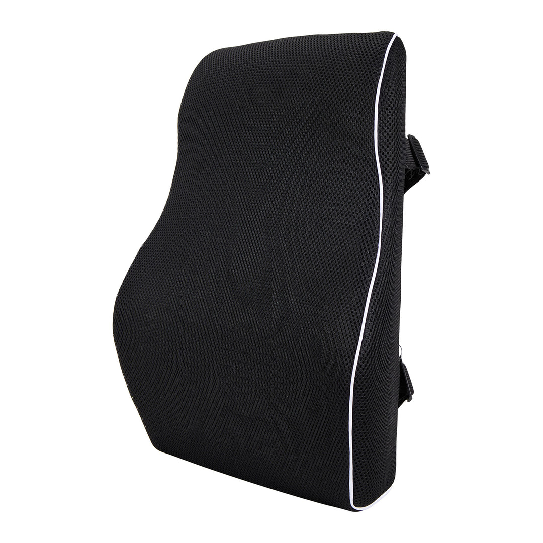 Promedix Memory Foam Lumbar Pillow, 44x37x12 cm, foam density: 50D, PR-214
