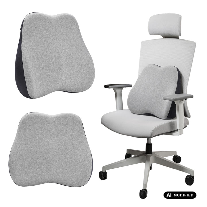 Promedix Memory Foam Lumbar Pillow, 45x40x10 cm, PR-215