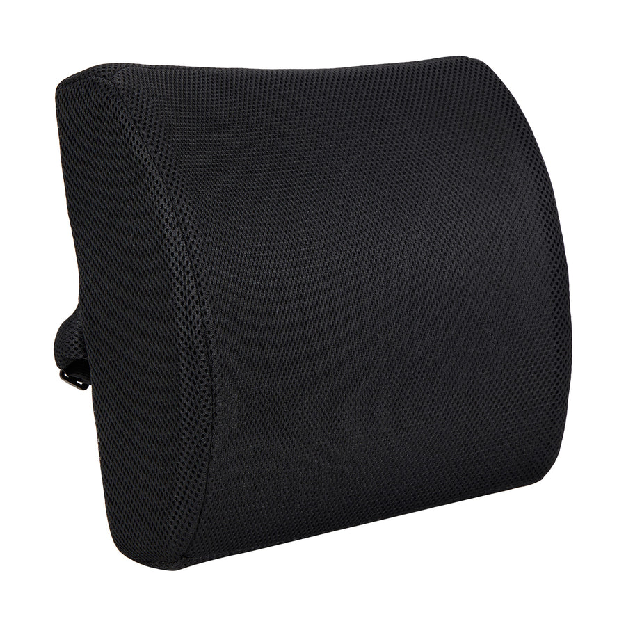 Promedix Memory Foam Lumbar Pillow, 34x31x12 cm, foam density: 50D, PR-216