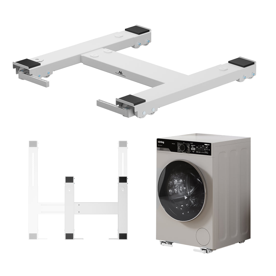 Mobile stand for household appliances up to 300 kg, Maclean, universal, adjustable, max. width 450–700 mm, MC-918