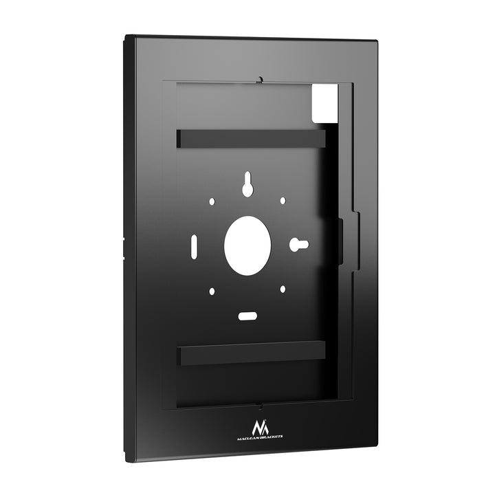 Maclean Tablet Advertising Mount with Lock, 12.4"–13", iPad Air/Pro, Samsung Tab S10+/S9+/S8+/S7+, 257x350x22mm, MC-950 B