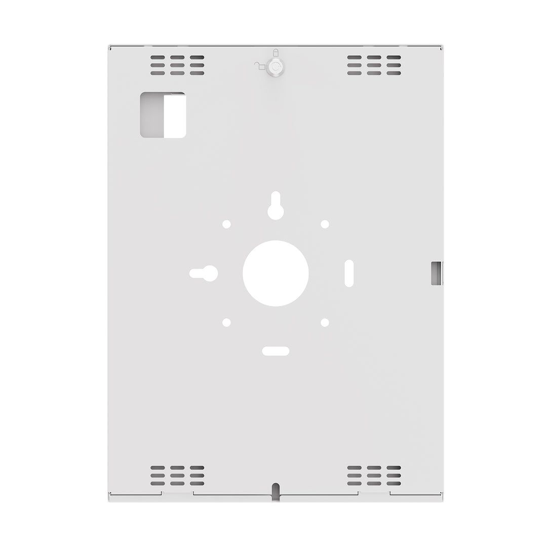 Maclean Tablet Advertising Mount with Lock, 12.4"-13", iPad Air/Pro, Samsung Tab S10+/S9+/S8+/S7+, 257x350x22mm, MC-950 W