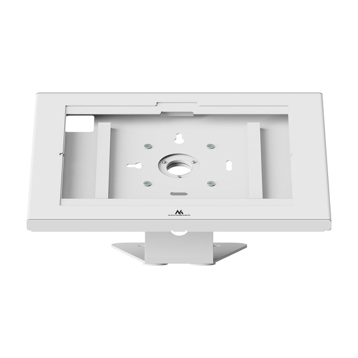 Maclean Tablet Advertising Mount with Lock, 12.4"-13", iPad Air/Pro, Samsung Tab S10+/S9+/S8+/S7+, 257x350x22mm, MC-956 W