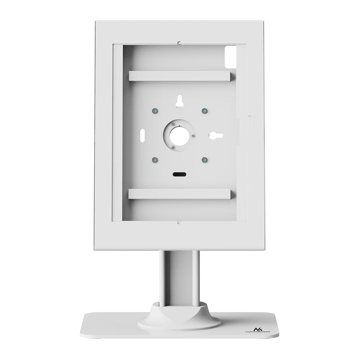 Maclean Tablet Advertising Mount with Lock, 12.4"-13", iPad Air/Pro, Samsung Tab S10+/S9+/S8+/S7+, 257x350x22mm, MC-958 W