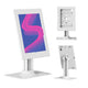 Maclean Tablet Advertising Mount with Lock, 12.4"-13", iPad Air/Pro, Samsung Tab S10+/S9+/S8+/S7+, 257x350x22mm, MC-958 W