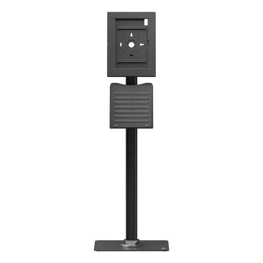 Maclean Tablet Advertising Mount with Lock. 12.4"-13", iPad Air/Pro, Samsung Tab S10+/S9+/S8+/S7+, 257x350x22mm, MC-924 B
