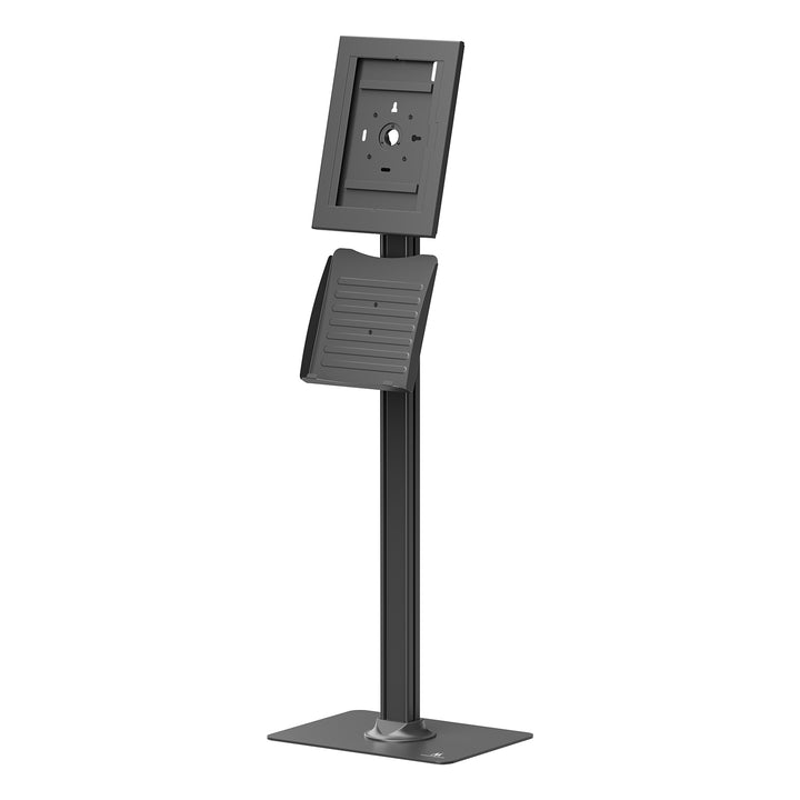 Maclean Tablet Advertising Mount with Lock. 12.4"-13", iPad Air/Pro, Samsung Tab S10+/S9+/S8+/S7+, 257x350x22mm, MC-924 B