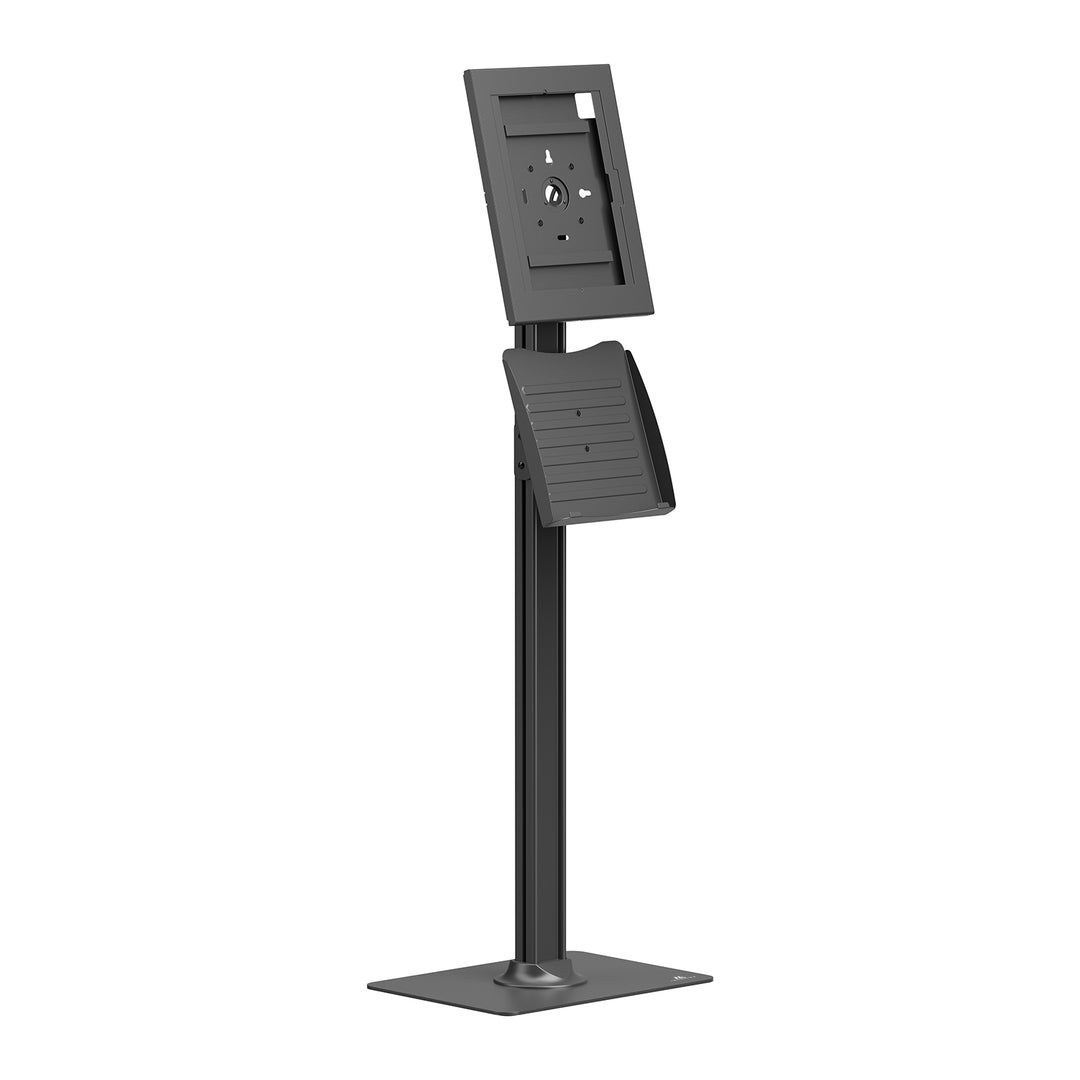 Maclean Tablet Advertising Mount with Lock. 12.4"-13", iPad Air/Pro, Samsung Tab S10+/S9+/S8+/S7+, 257x350x22mm, MC-924 B