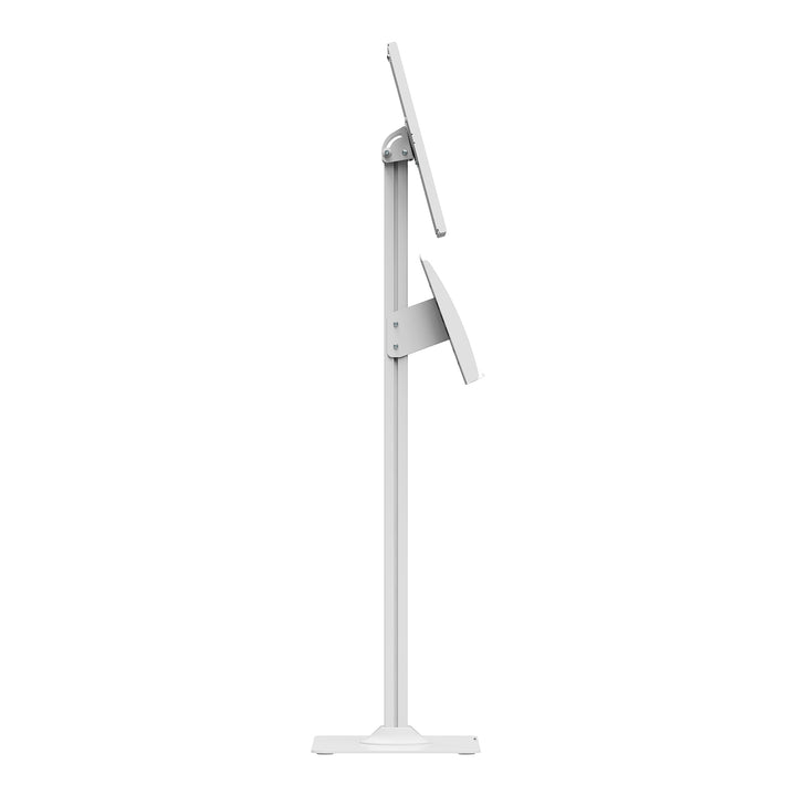 Maclean Tablet Advertising Mount with Lock, 12.4"-13", iPad Air/Pro, Samsung Tab S10+/S9+/S8+/S7+, 257x350x22mm, MC-924 W