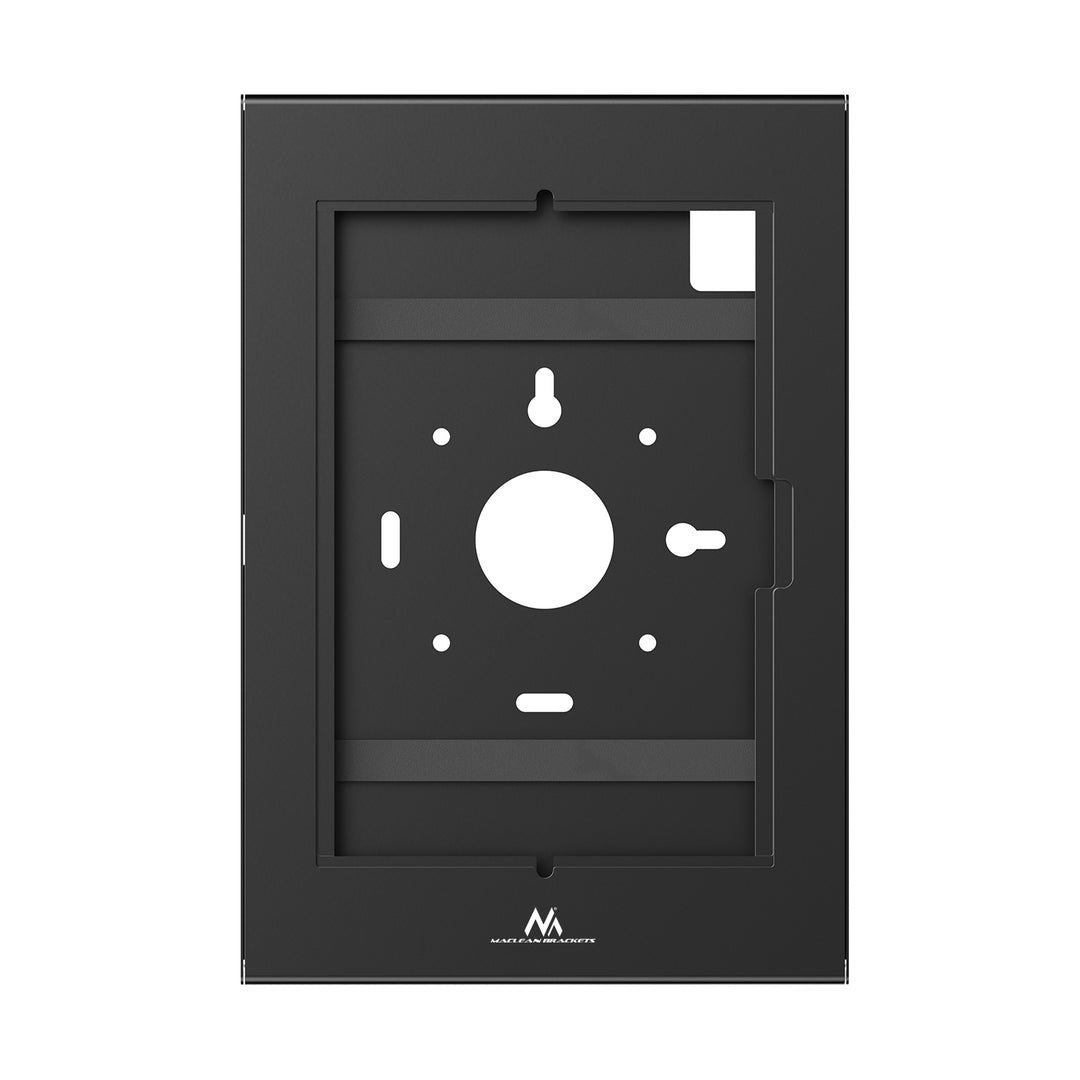 Maclean Tablet Advertising Mount with Lock, 10.9"–11", iPad Air/Pro, Samsung Tab A & S Series, 220x323x22mm, MC-955 B