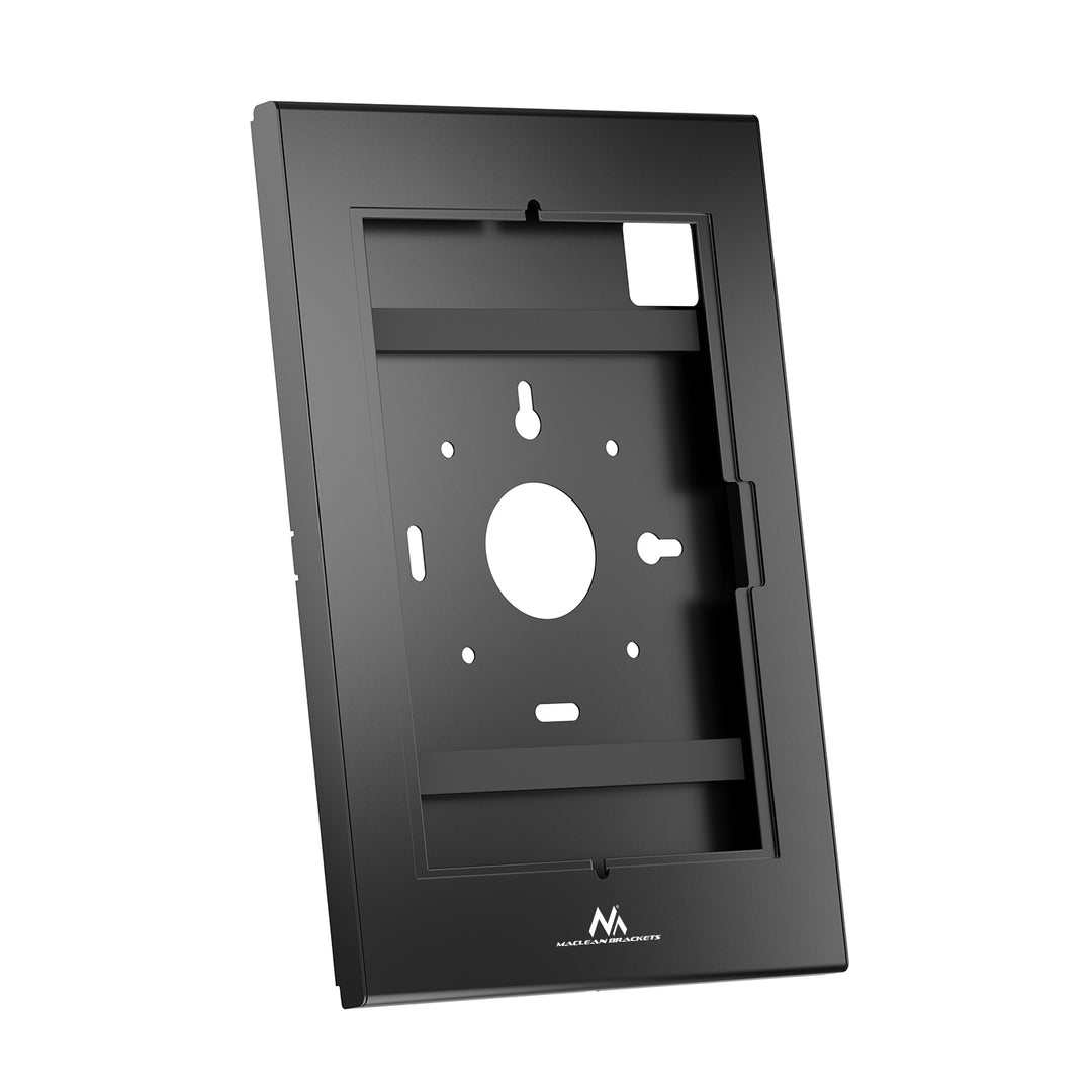 Maclean Tablet Advertising Mount with Lock, 10.9"–11", iPad Air/Pro, Samsung Tab A & S Series, 220x323x22mm, MC-955 B