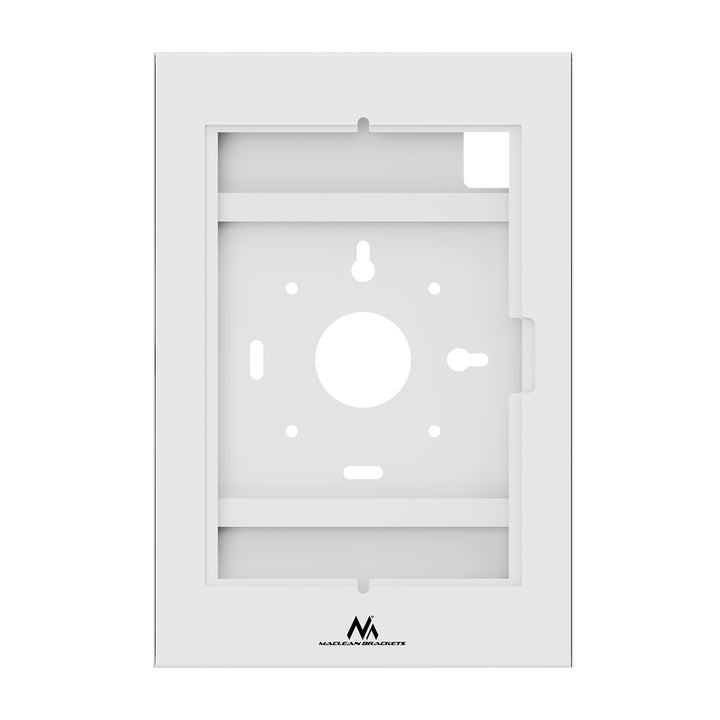 Maclean Tablet Advertising Mount, with Lock. 10.9"-11", iPad Air/Pro, Samsung Tab A & S Series, 220x323x22mm, MC-955 W