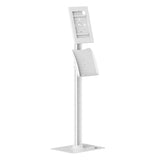 Maclean Tablet Advertising Mount with Lock, 10.9"-11", iPad Air/Pro, Samsung Tab A & S Series, 220x323x22mm, MC-960 W