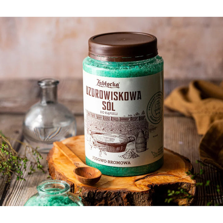 Zabłocka spa salt, iodine-bromine, for bathing, 1.2 kg - 2 pieces
