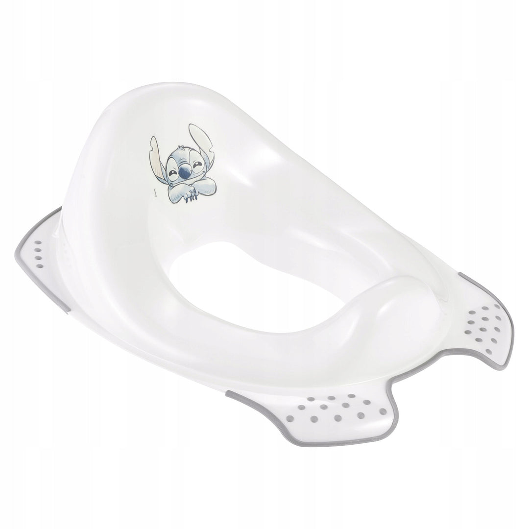 Non-slip step stool, two steps, max. 120 kg, + Toilet seat cover + Stitch potty