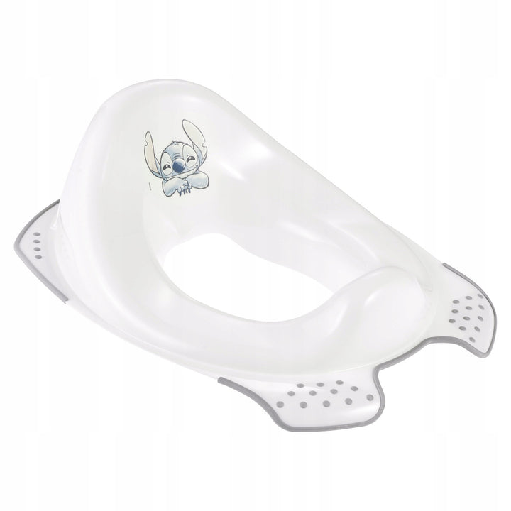 Non-slip step stool, two steps, max. 120 kg, + Toilet seat cover + Stitch potty