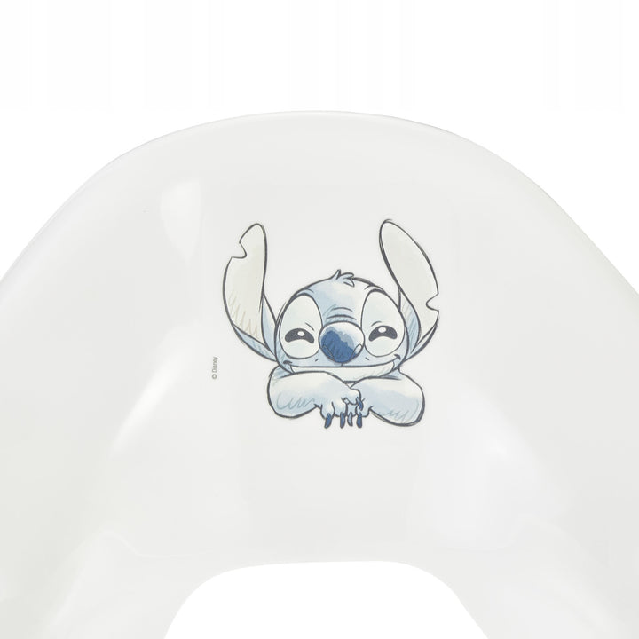 Non-slip step stool, single step, max. 80 kg + Toilet seat cover + Stitch potty