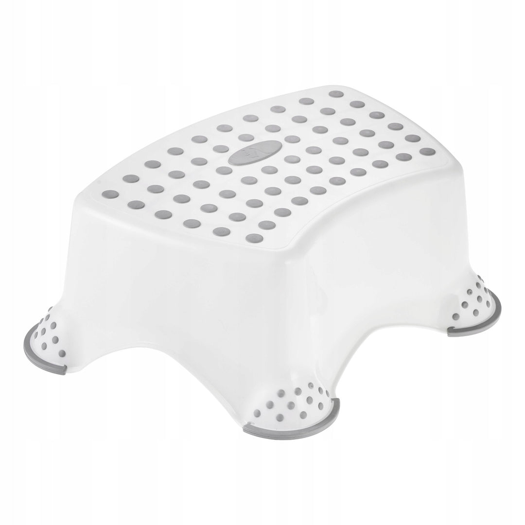 Non-slip step stool, single step, max. 80 kg + Toilet seat cover + Stitch potty