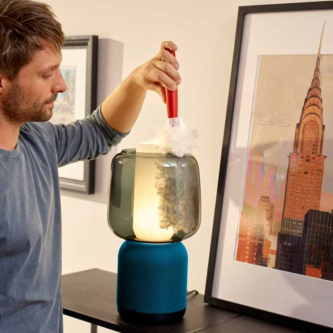 Vileda Flex&Catch dustpan, with short handle, anti-slip protection, flexible head + 5 refills