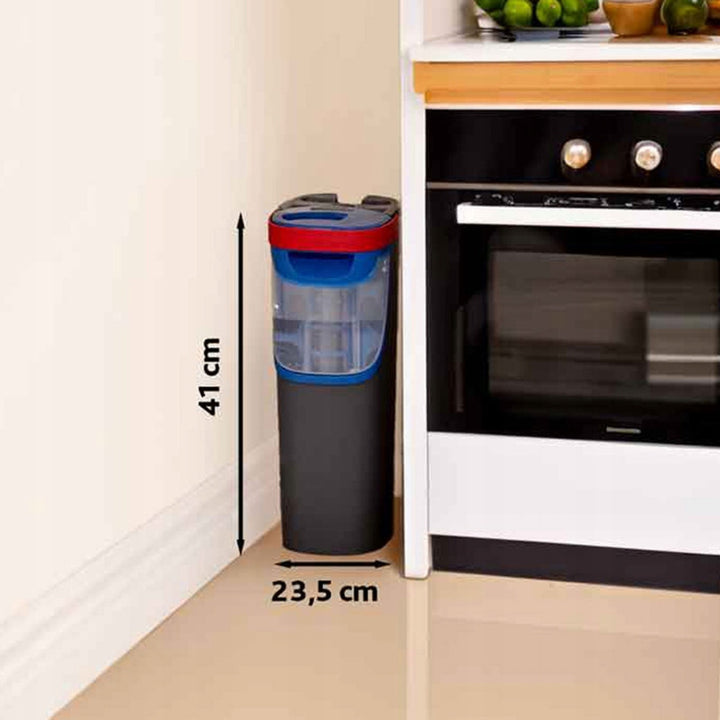 Vileda H2prO flat mop, 100% separation of clean and dirty water, two tanks, 3 microfiber pads, 360° tip, 175774