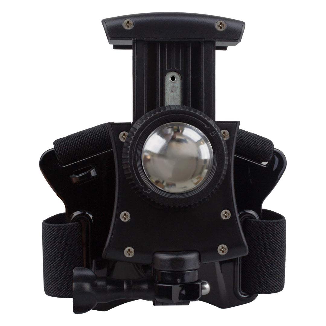 Backpack with LED signal light, remote control, water resistance: remote control IPx5, backpack IPX2 + sports shoulder straps for Maclean phone