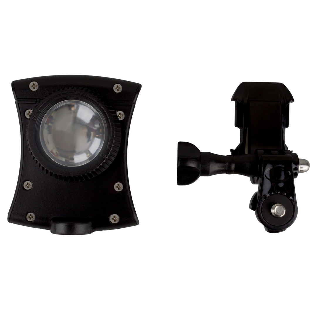 Backpack with LED signal light, remote control, water resistance: remote control IPx5, backpack IPX2 + sports shoulder straps for Maclean phone