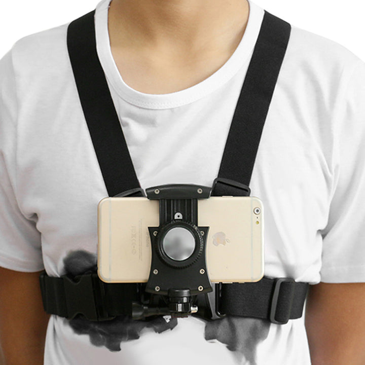 Backpack with LED signal light, remote control, water resistance: remote control IPx5, backpack IPX2 + sports shoulder straps for Maclean phone