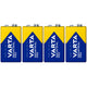 4x R9V R-9 6LR61 9V R-9 alkaline battery Varta Industrial Pro
