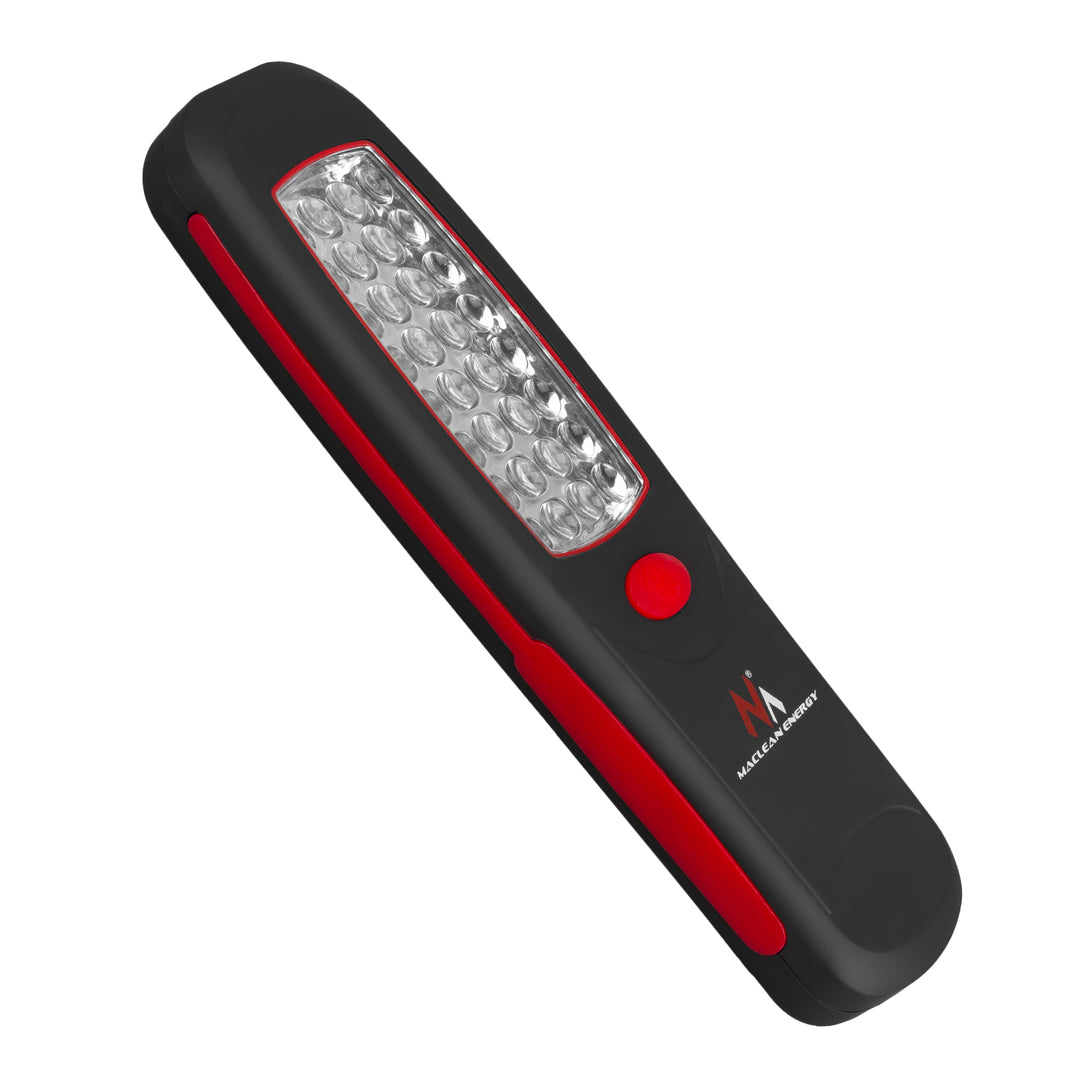 Maclean 24 LED workshop lamp, magnet, hook, MCE03 2 pieces + 6x Varta Industrial LR6/AA R-06 batteries