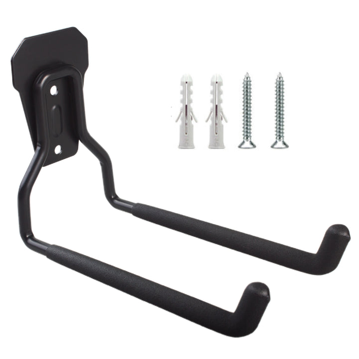 Maclean wall mount/hanger for tires, gardening tools, ladders, hoses, bicycles, steel, max. load 35 kg, MC-440, 2 pieces