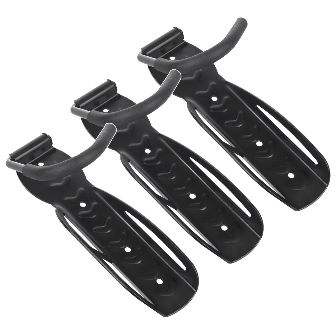 Maclean bicycle holder/wall rack, vertical, steel, max. load 30 kg, MC-432, 3 pieces