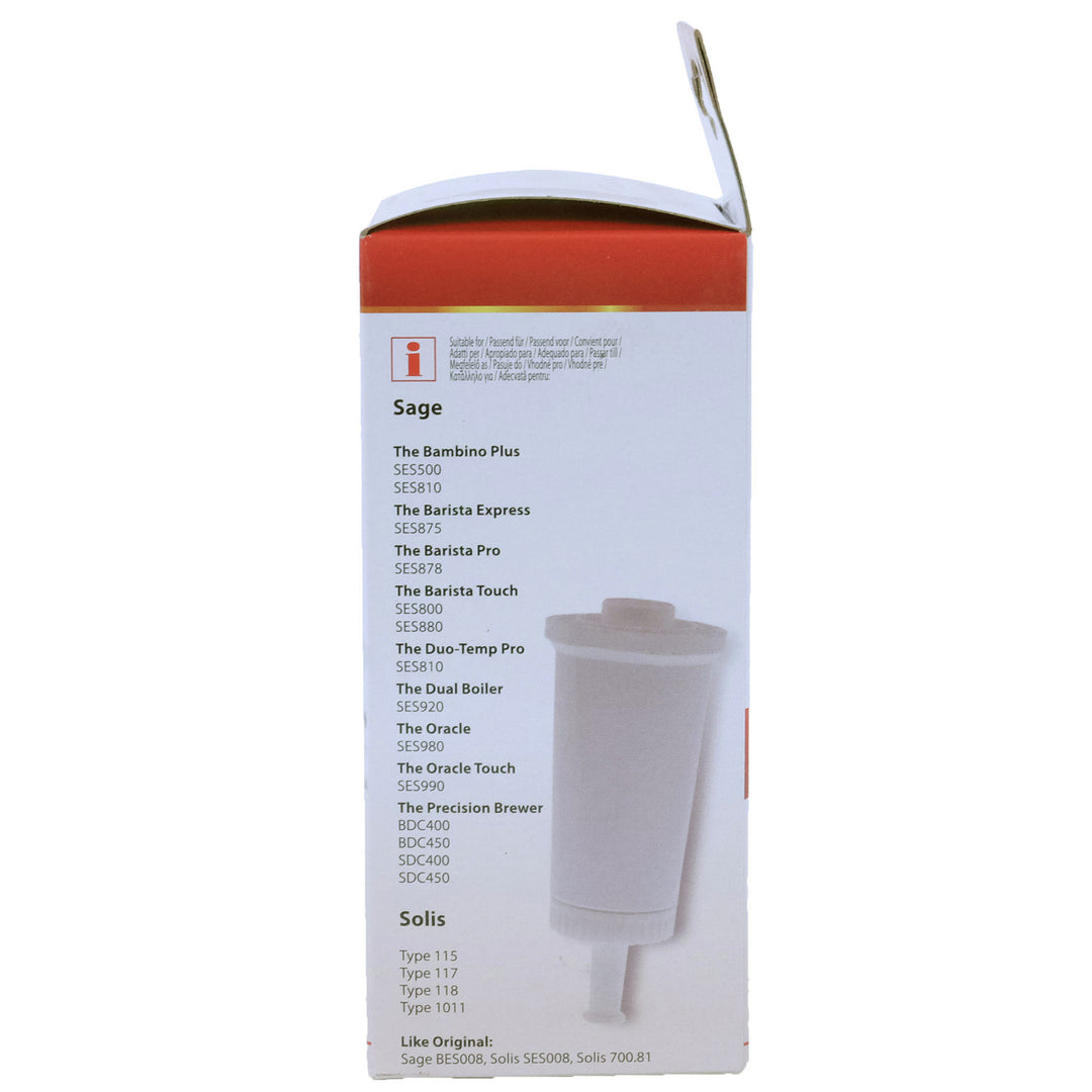 Water filter for Sage coffee machine, replacement for BES008 Scanpart, 2 pieces