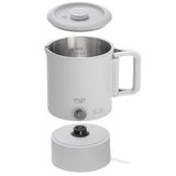 Adler electric kettle, travel kettle, double walls, capacity 0.8 l, max. power 650 W, gray, AD 1388