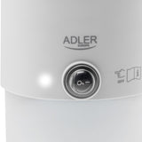 Adler electric kettle, travel kettle, double walls, capacity 0.8 l, max. power 650 W, gray, AD 1388