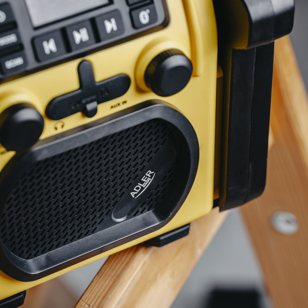 Adler construction radio, Bluetooth 5.1, IPX 54, 10 W power, AD 1911